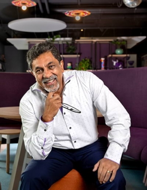 Portrait of the CEO of Hollard Insure Nash Omar