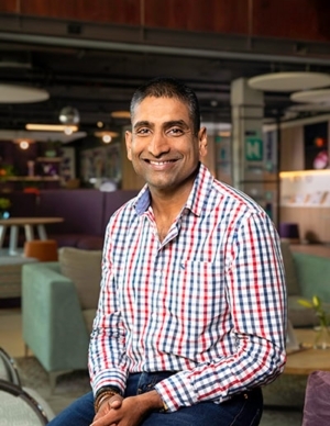 Portrait of CEO of Hollard International Pravin Kalpage